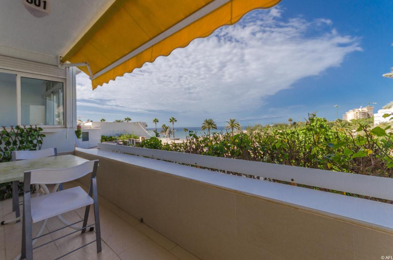 Holiday Apartment With Direct Sea Promenade Access マスパロマス エクステリア 写真